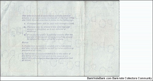 Banknote from United Kingdom year 1978
