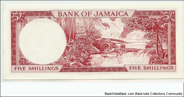 Banknote from Jamaica year 1960