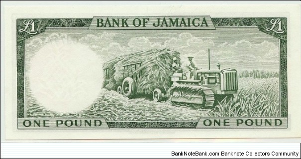Banknote from Jamaica year 1960