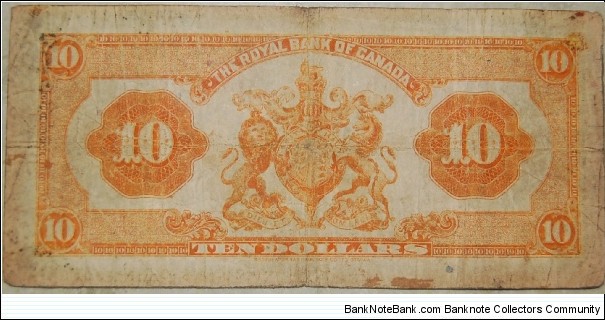 Banknote from Canada year 1935