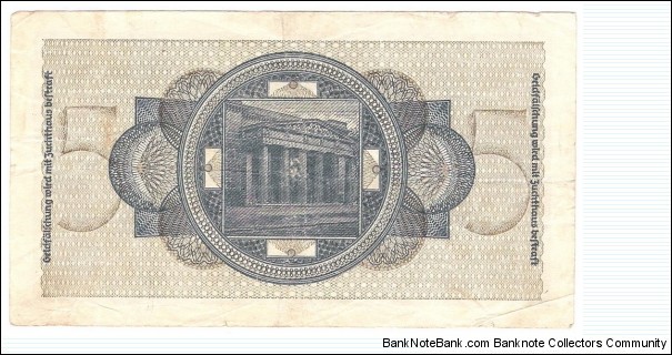 Banknote from Germany year 1939