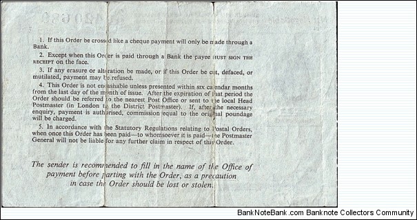 Banknote from United Kingdom year 1968