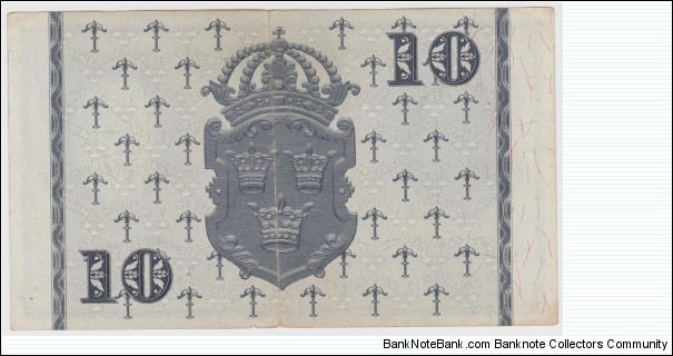 Banknote from Sweden year 1957