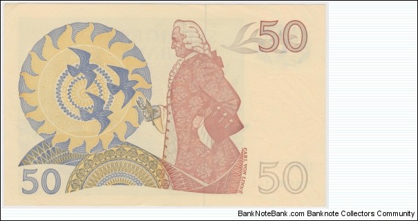 Banknote from Sweden year 1989