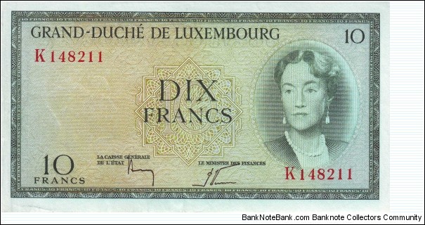  10 Francs Banknote