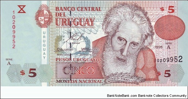  5 Pesos Banknote