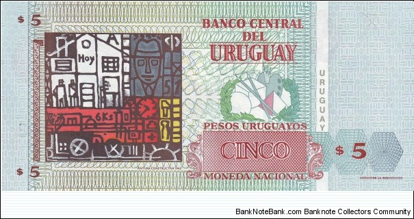 Banknote from Uruguay year 1998