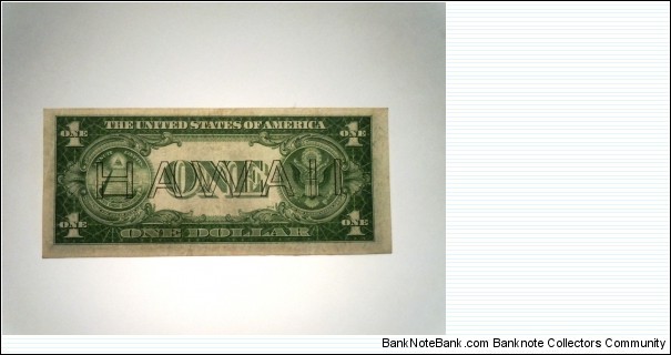 Banknote from USA year 1935