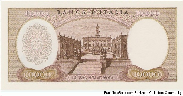 Banknote from Italy year 1968