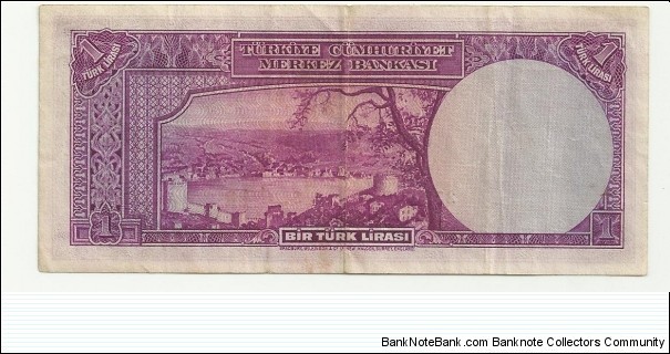 Banknote from Turkey year 1941