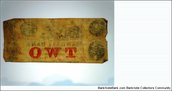 Banknote from USA year 1861