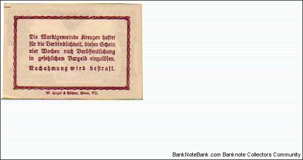 Banknote from Austria year 1920