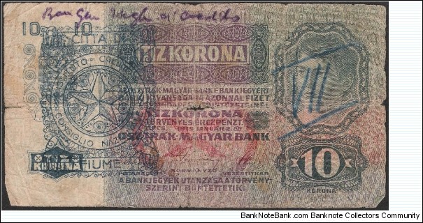 Banknote from Croatia year 1921