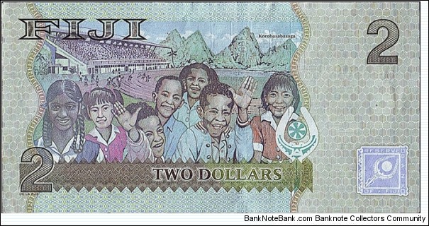 Banknote from Fiji year 0