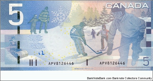 Banknote from Canada year 2006