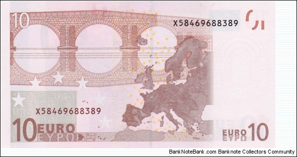 Banknote from Germany year 2002