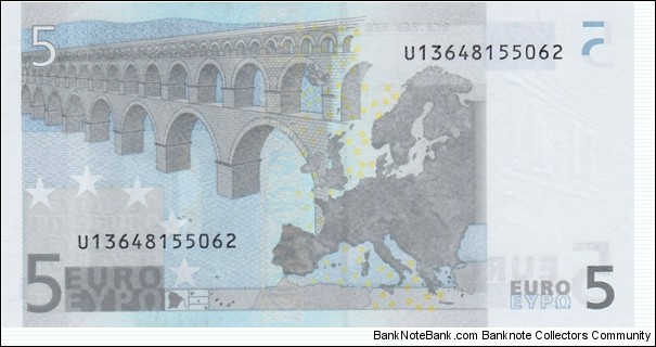 Banknote from France year 2002