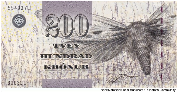 Faeroe Islands P26 (200 kronur 2003) Banknote