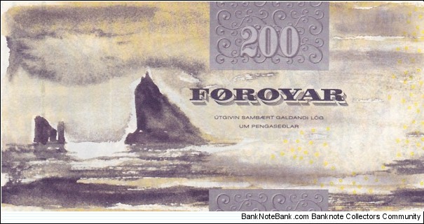 Banknote from Denmark year 2003