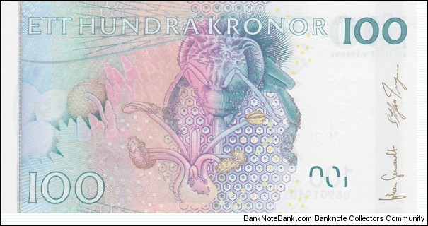 Banknote from Sweden year 2006