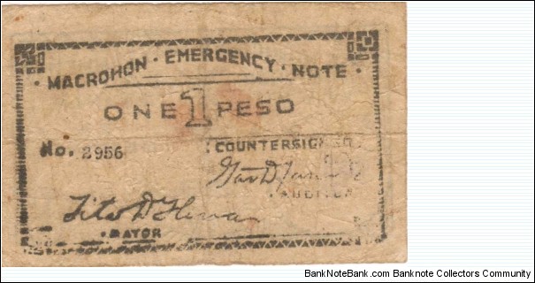 Banknote from Philippines year 1942