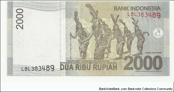 Banknote from Indonesia year 2009