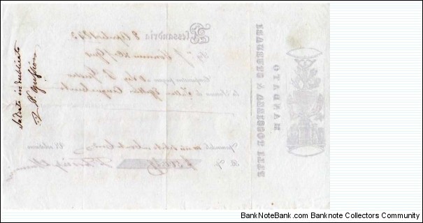 Banknote from Egypt year 1843