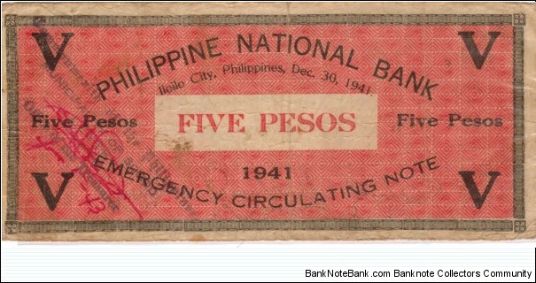 Banknote from Philippines year 1941