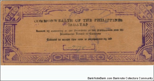 Banknote from Philippines year 1942