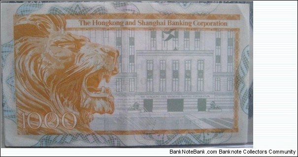 Banknote from Hong Kong year 1979