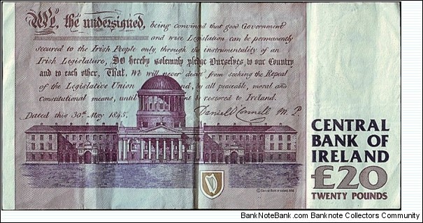Banknote from Ireland year 1997