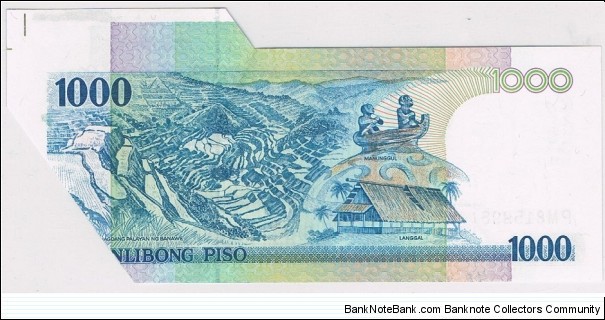 Banknote from Philippines year 2011