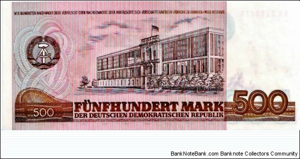 Banknote from Germany year 1985