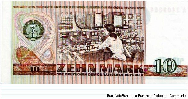 Banknote from Germany year 1971