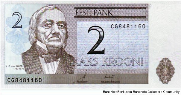 2 Krooni Banknote