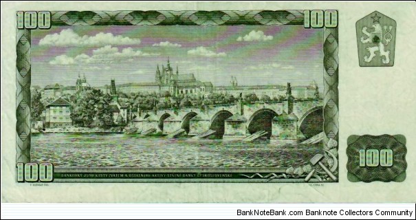 Banknote from Czech Republic year 1961