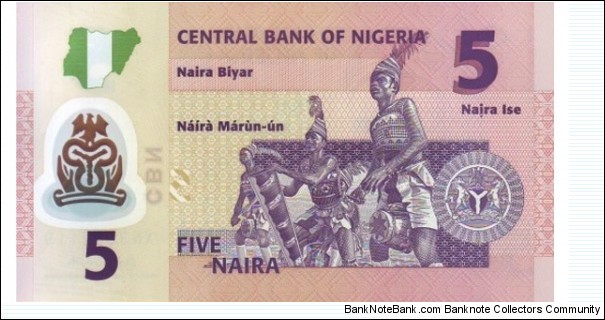 Banknote from Nigeria year 2009