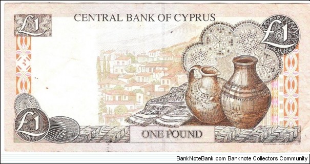 Banknote from Cyprus year 1997