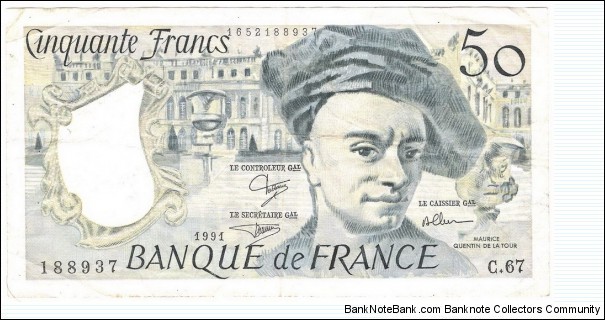 50 Francs Banknote