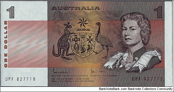 Australia N.D. 1 Dollar. Banknote