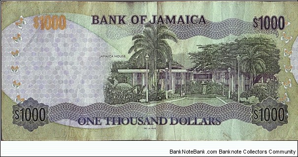 Banknote from Jamaica year 2010