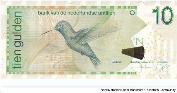 Netherlands Antilles P28d (10 gulden 1/1-2006) Banknote