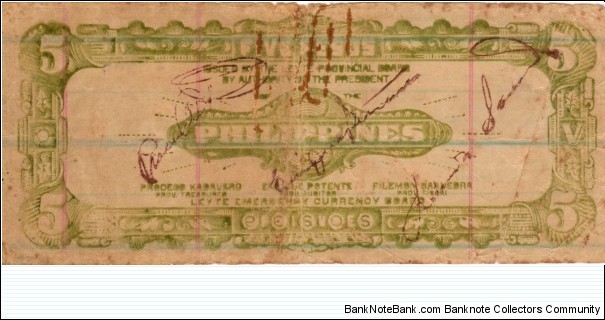 Banknote from Philippines year 1943