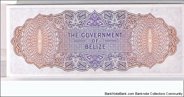 Banknote from Belize year 1973