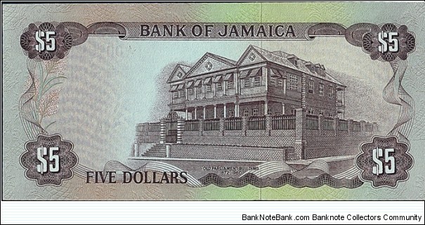 Banknote from Jamaica year 1978