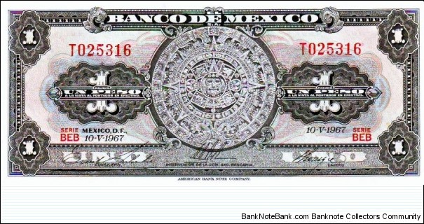 1 Peso Banknote