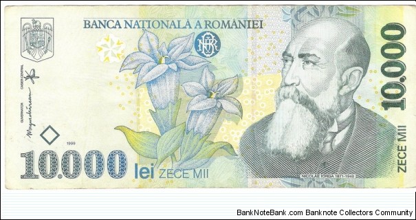 10.000 Lei Banknote