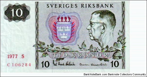 10 Kronor Banknote