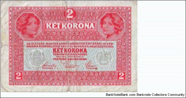 Banknote from Austria year 1917