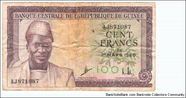 100 Francs Banknote